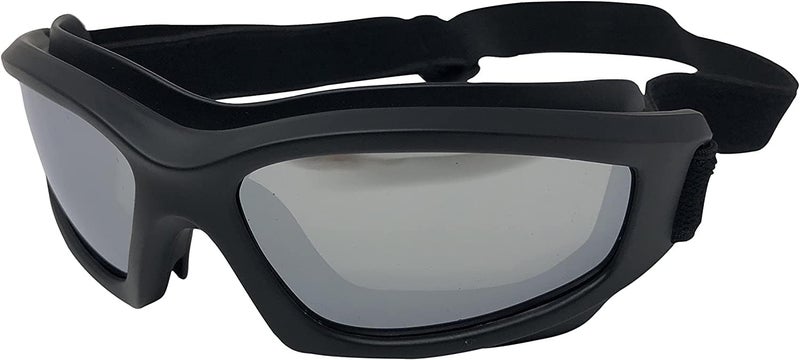 Get Lost Helmets Store Motorcycle Goggles For Men: Heavy-Duty Motorcycle Riding Goggles w/Hard Case, Cleaning Cloth, & Pouch - Image 1