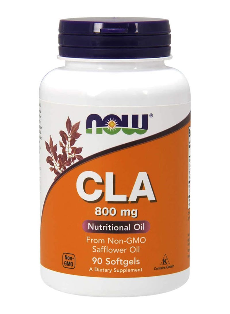 now Cla (Conjugated Linoleic Acid) 800 Mg Now Foods 90 Softgel