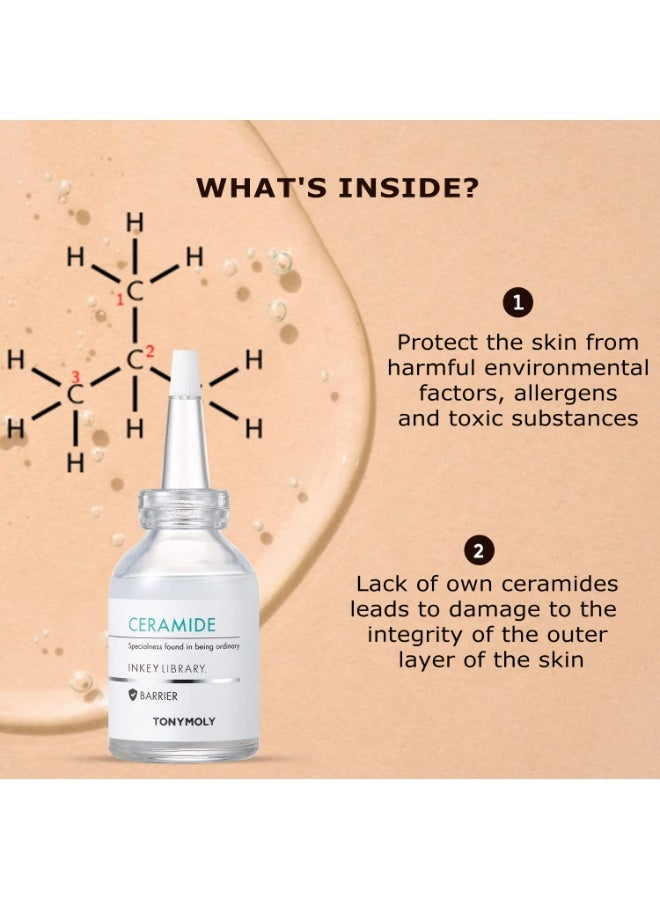 Tonymoly Inkey Library Ceramide Skin Serum - Image 3