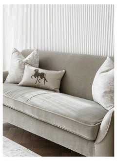 KNOT HOME Cushion Set (With Filler) Rhenzy Bundle Pillow Knot Home Cover Case with Fillers for Modern Sofa Contemporary Living Room Bedroom and Office Soft Filling Washable  - Image 2