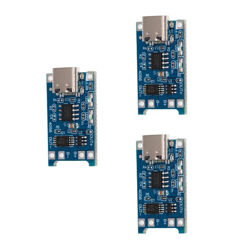 Black USB C Fast Charging Module With Overcharge Short Circuit Battery Protection - Image 2