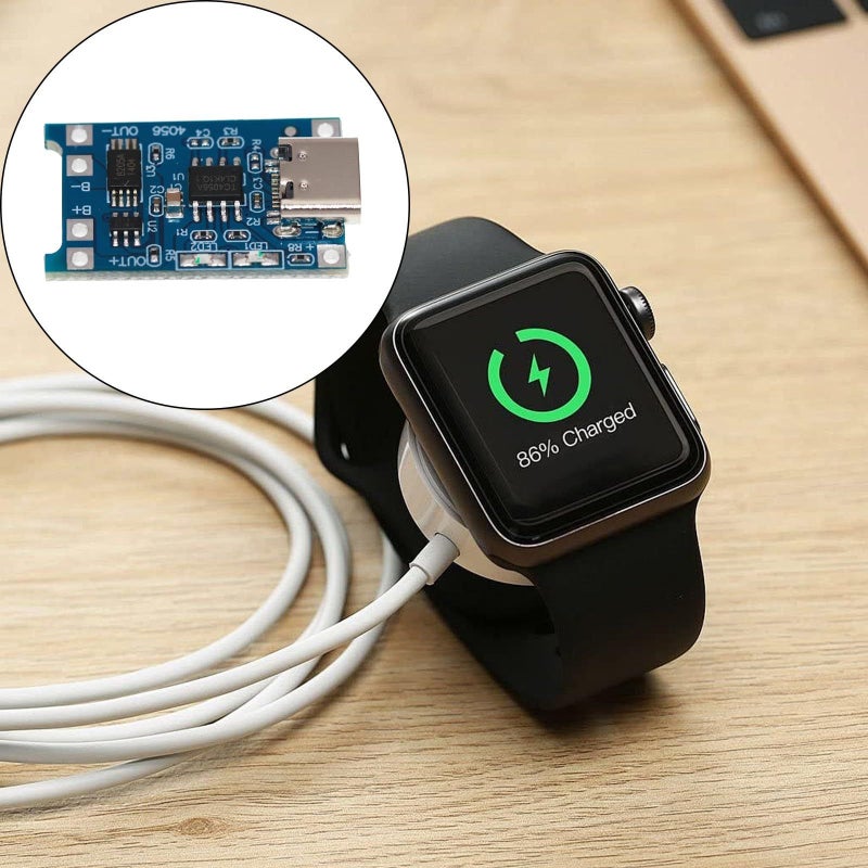 Black USB C Fast Charging Module With Overcharge Short Circuit Battery Protection - Image 4