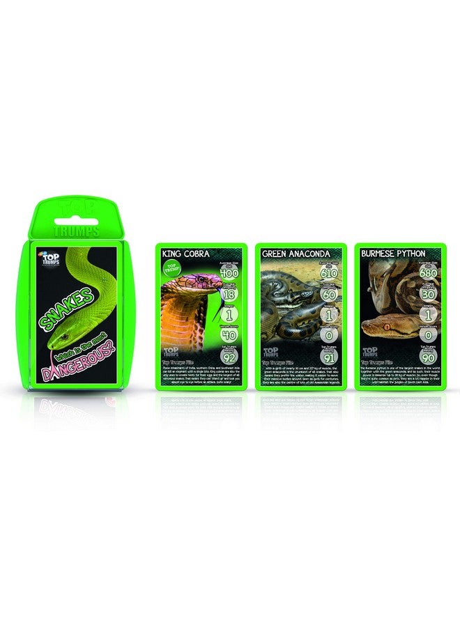 Top Trumps Snakes Top Trumps Card Game, One size (002876) - Image 1