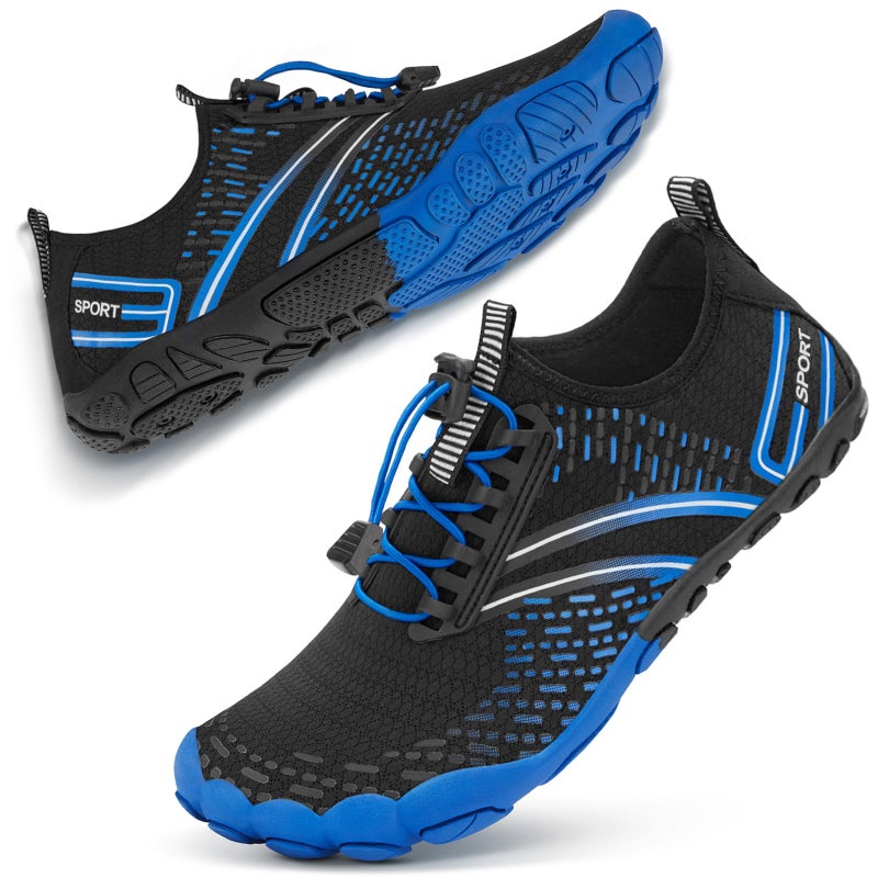 ATHMILE Hiking Barefoot Water Shoes for Women Men Beach Swim Aqua Pool River Quick Dry Athletic Wide Toe Outdoor Sport Kayaking Boating Rock Climbing Yoga Lake - Image 1