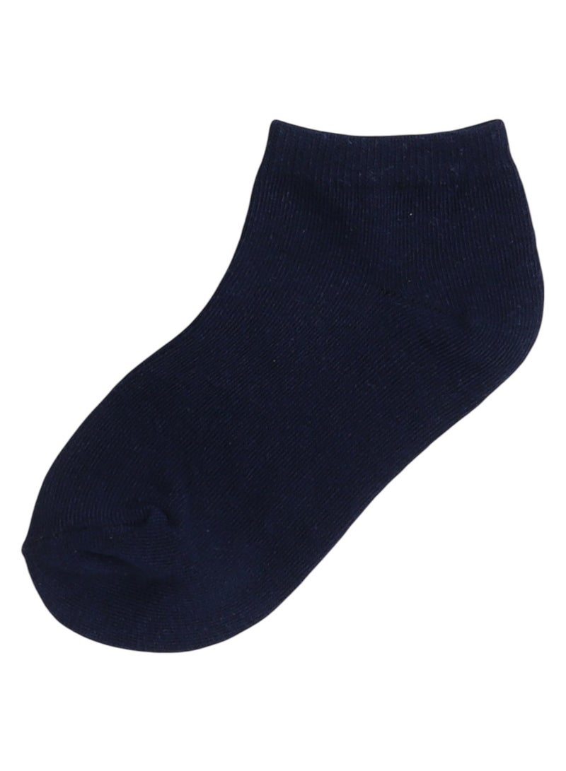 victor and jane Boys 3 Pairs Plain Ankle Length School Socks - Image 2
