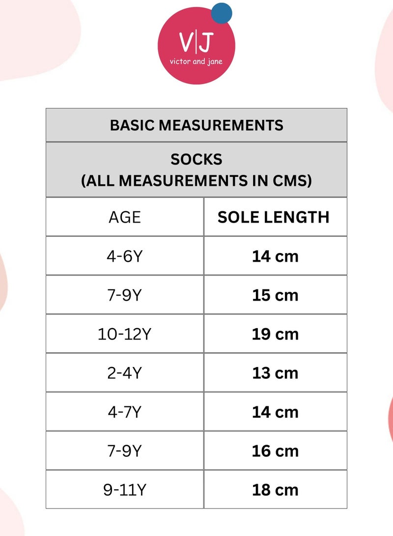 victor and jane Boys 3 Pairs Plain Ankle Length School Socks - Image 5