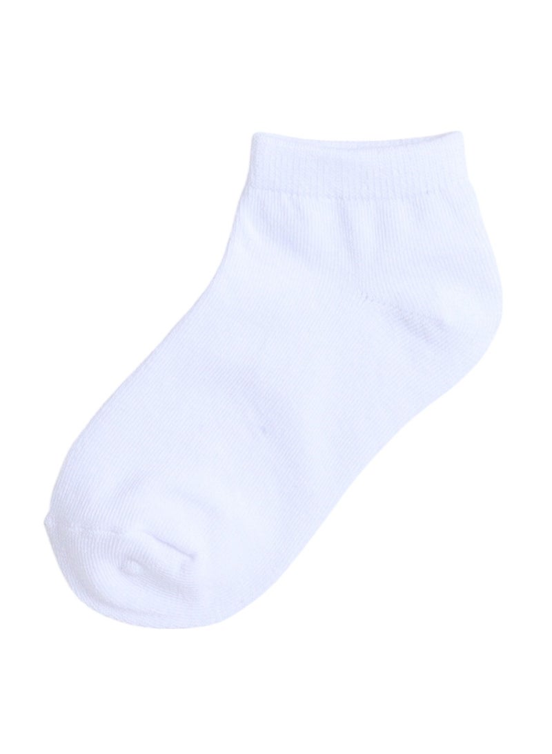 victor and jane Boys 3 Pairs Plain Ankle Length School Socks - Image 4