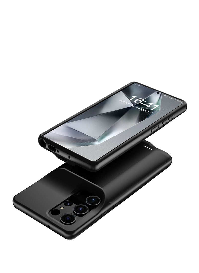 Generic - Battery Case Cover Suitable for Samsung S25 Ultra Mobile Power Bank 6500mAh - Image 1