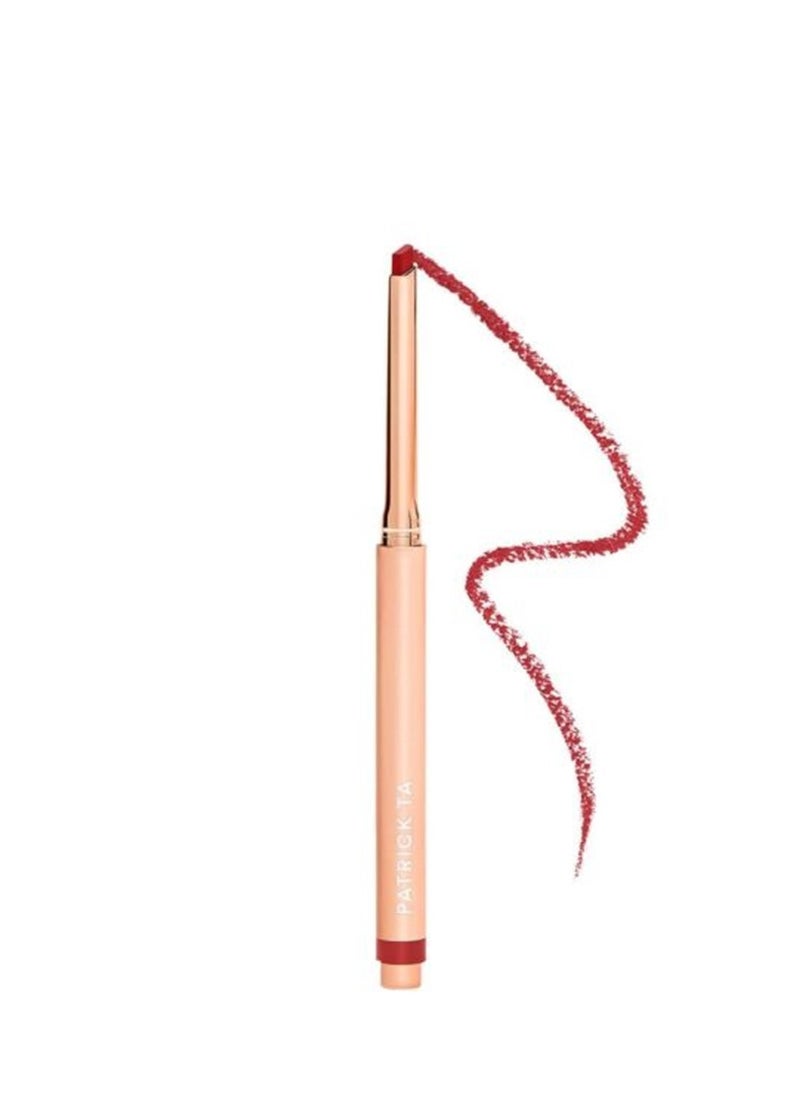 Patrick Ta PATRICK TA Major Beauty Headlines - Precision Lip Crayon That's Why She's Late 0.4g  - Image 1