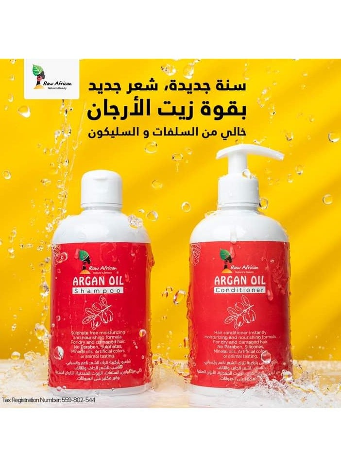 Raw African Conditioner Argan Oil 500Ml