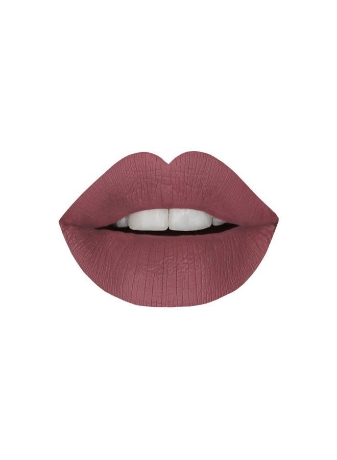 bellapierre Kiss Proof Lip Crème | Richly Pigmented, Smooth Matte Finish | 100% Natural Formulation | Non-Toxic and Paraben Free |Long Lasting Nourishing, Color - Antique Pink - Image 3