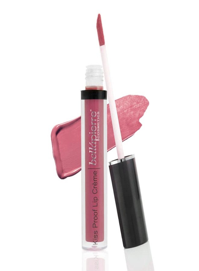 bellapierre Kiss Proof Lip Crème | Richly Pigmented, Smooth Matte Finish | 100% Natural Formulation | Non-Toxic and Paraben Free |Long Lasting Nourishing, Color - Antique Pink - Image 1