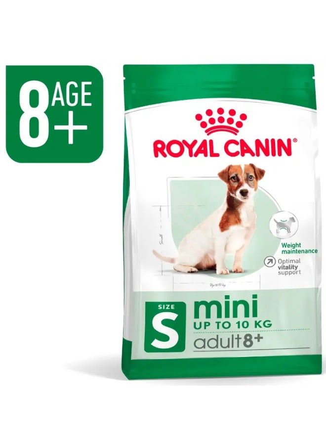 Royal Canin Mini Adult 8+ Dry Food Bag 2KG - Image 1