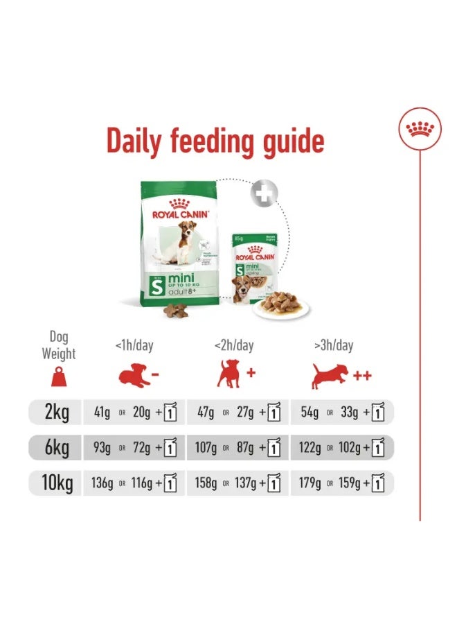 Royal Canin Mini Adult 8+ Dry Food Bag 2KG - Image 3