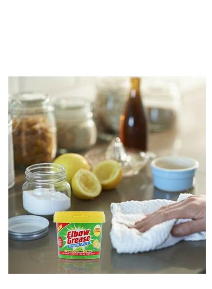 Elbow Grease All Purpose Paste Bathroom Kitchen Cleaner Lemon Fresh Scent 350g - Image 3
