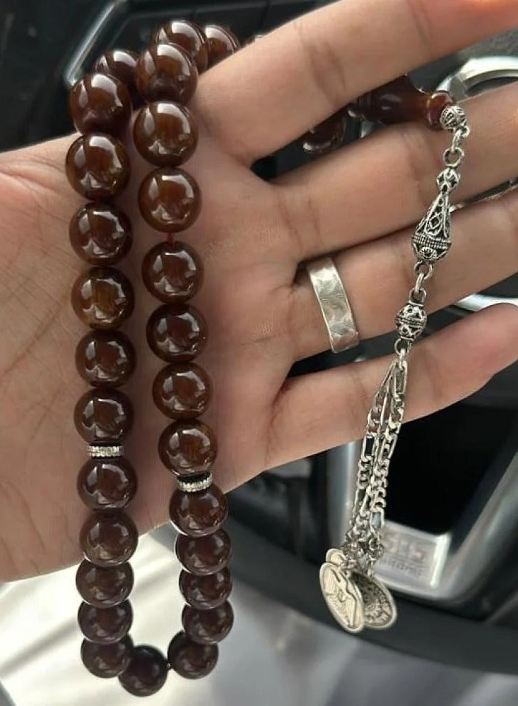 OtherMax Brown faturan rosary - Image 2