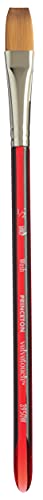 Princeton Velvetouch, Series 3950, Paint Brush for Acrylic, Oil and Watercolor, Wash, 1/2 Inch - Image 1