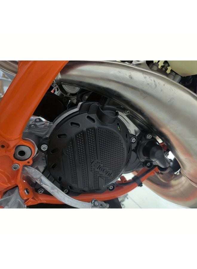 غطاء القابض للمحرك الأسود حماية الإشعال لدراجة نارية KTM TE TX TC EXC XCW XC SX 250 300 - Image 4
