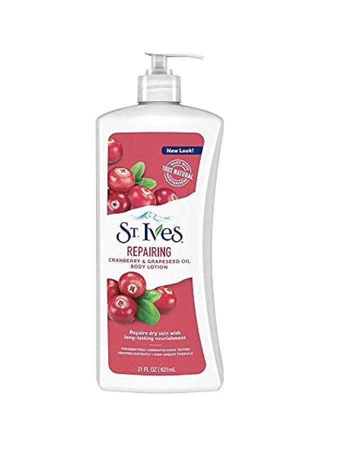 St. lves ST IVES BODY LOTION 621ML REPAIRING GRAPESEED