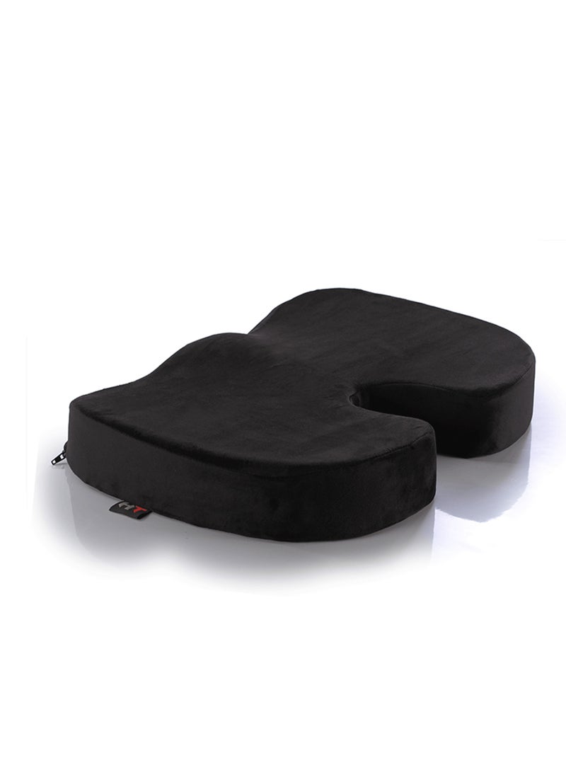 HT U-Shaped Medical Seat Cushion – High-Density Foam for Relief from Fistula, Tailbone, and Lower Back Pain - Image 1