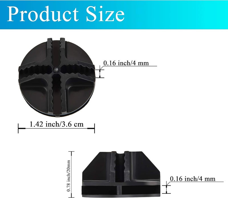 HPWFHPLF 30 PCS Wire Cube Connectors, Plastic Corner Connectors for DIY Cube Storage Shelves Organizer Closet Wire Shelves, Connector Wire Grid Cube Organizer - Image 2