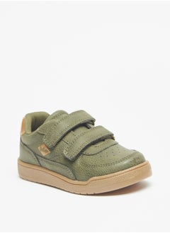Boys' Casual Sneakers With Hook And Loop Closure