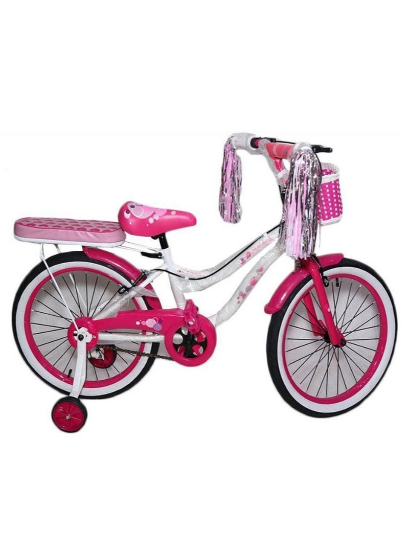 Bicycle 14 Princess White/Pink - Image 1