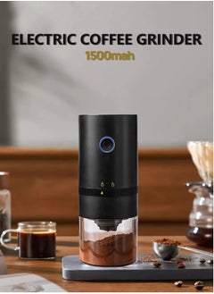 Brutelle Brutelle Coffee Grinder Electric Burr Small Cordless Coffee Grinder Mini with Multi Grind Setting Portable Coffee Bean Grinder Automatic for Camping Drip Espresso Pour Over French Press USB  - Image 3