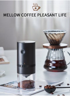 Brutelle Brutelle Coffee Grinder Electric Burr Small Cordless Coffee Grinder Mini with Multi Grind Setting Portable Coffee Bean Grinder Automatic for Camping Drip Espresso Pour Over French Press USB  - Image 2