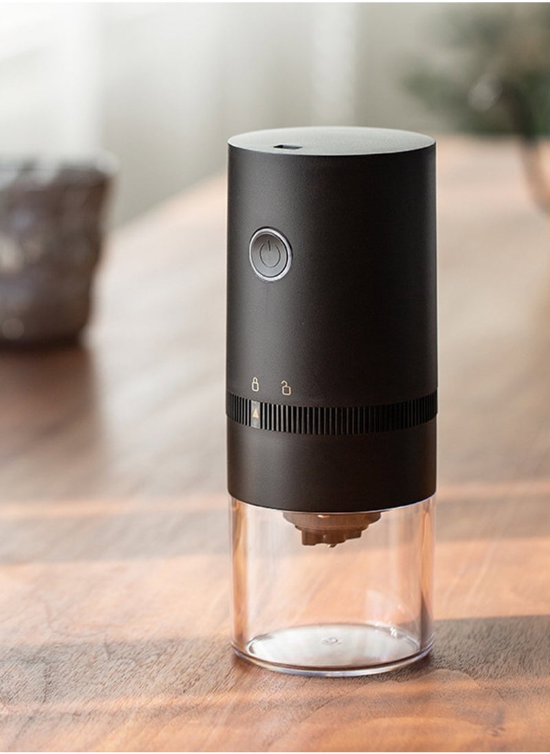 Brutelle Coffee Grinder Electric Burr Small Cordless Coffee Grinder Mini with Multi Grind Setting Portable Coffee Bean Grinder Automatic for Camping Drip Espresso Pour Over French Press USB