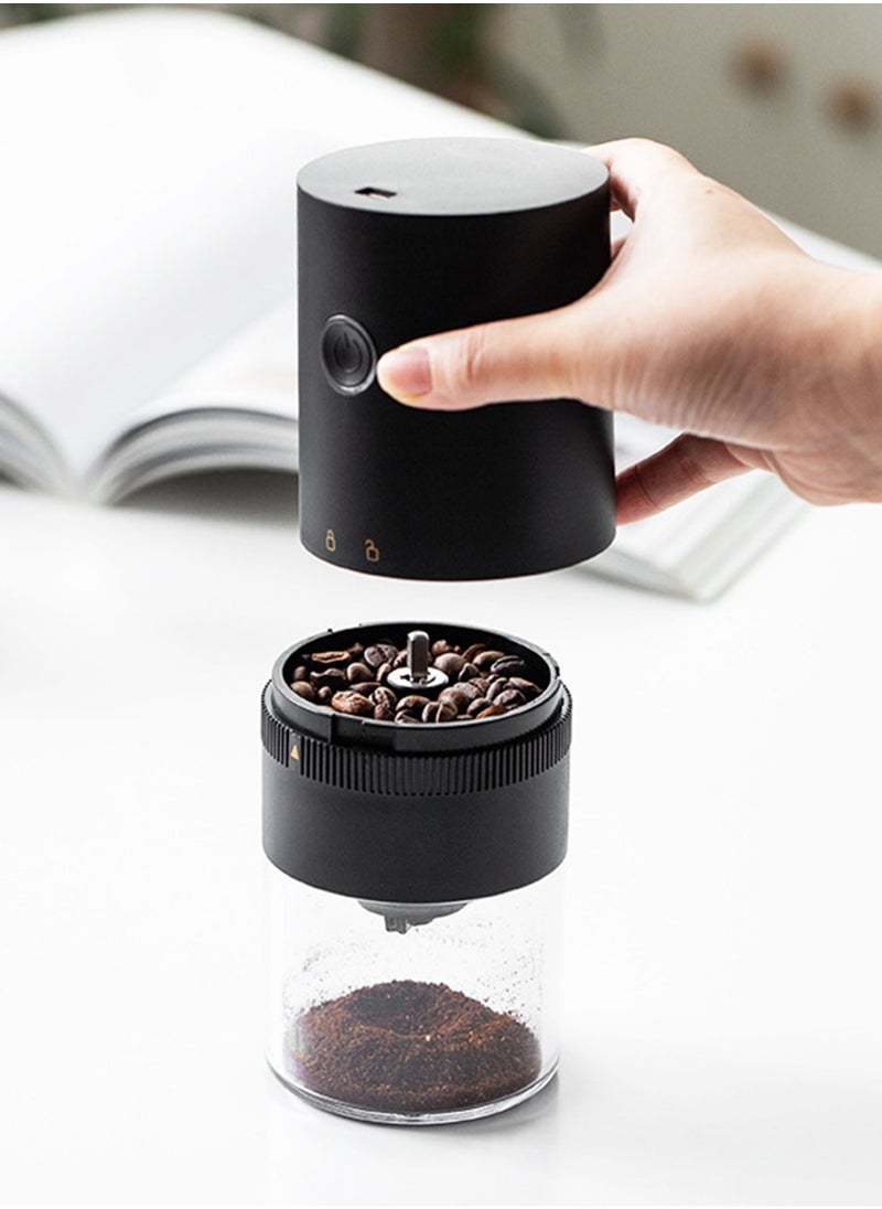 Brutelle Coffee Grinder Electric Burr Small Cordless Coffee Grinder Mini with Multi Grind Setting Portable Coffee Bean Grinder Automatic for Camping Drip Espresso Pour Over French Press USB