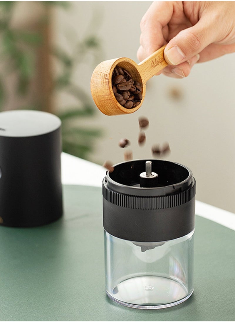 Brutelle Coffee Grinder Electric Burr Small Cordless Coffee Grinder Mini with Multi Grind Setting Portable Coffee Bean Grinder Automatic for Camping Drip Espresso Pour Over French Press USB