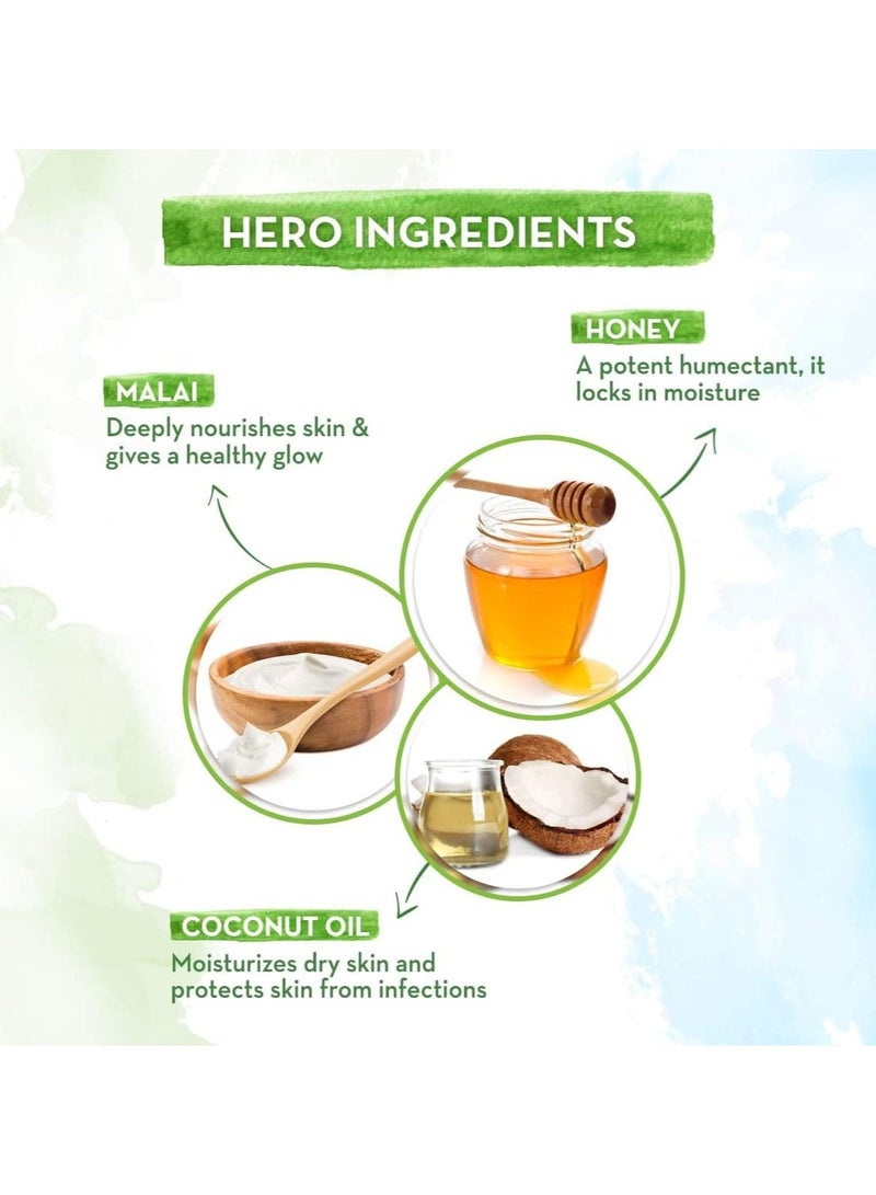 Mamaearth Honey Malai Face Scrub 100g - Image 4