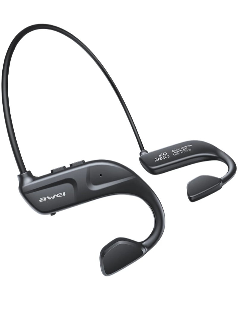 Awei - A889 Pro - Bluetooth Sports Headset, Out of Ear, Microphone, Long Battery Life, Black - Image 1