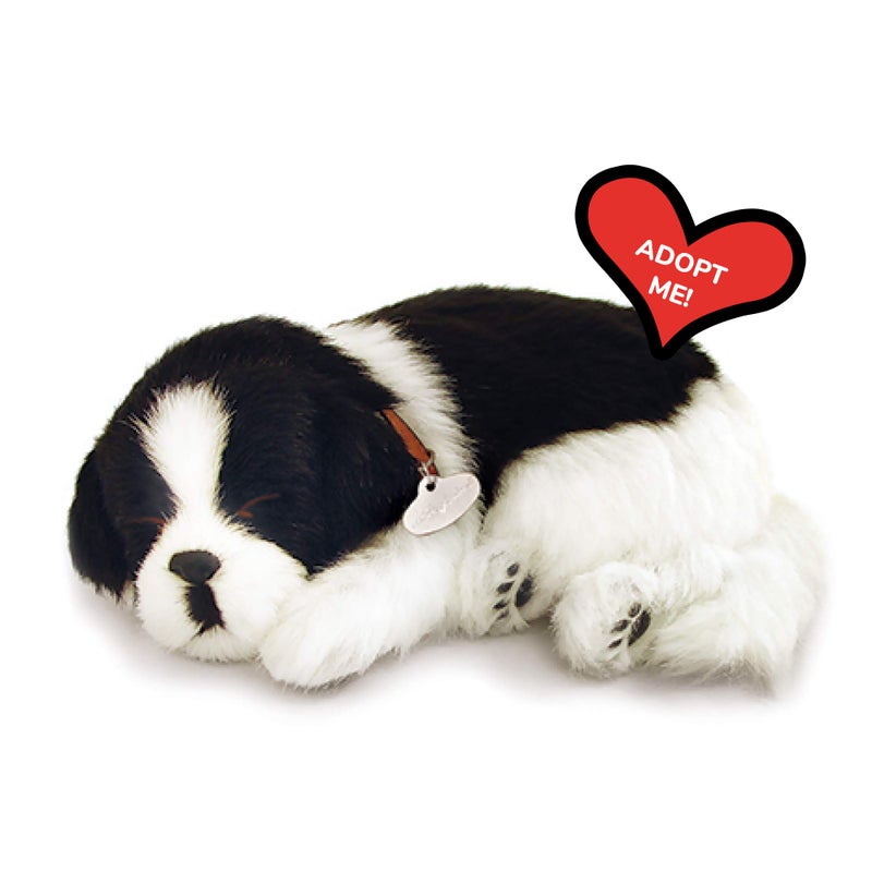 Perfect Petzzz Border Collie, Toys for Kids and Elderly, Realistic Dog Stuffed Animals, Battery-Operated Stuffed Dog, Companion Interactive Pets with Synthetic Fur - Image 1