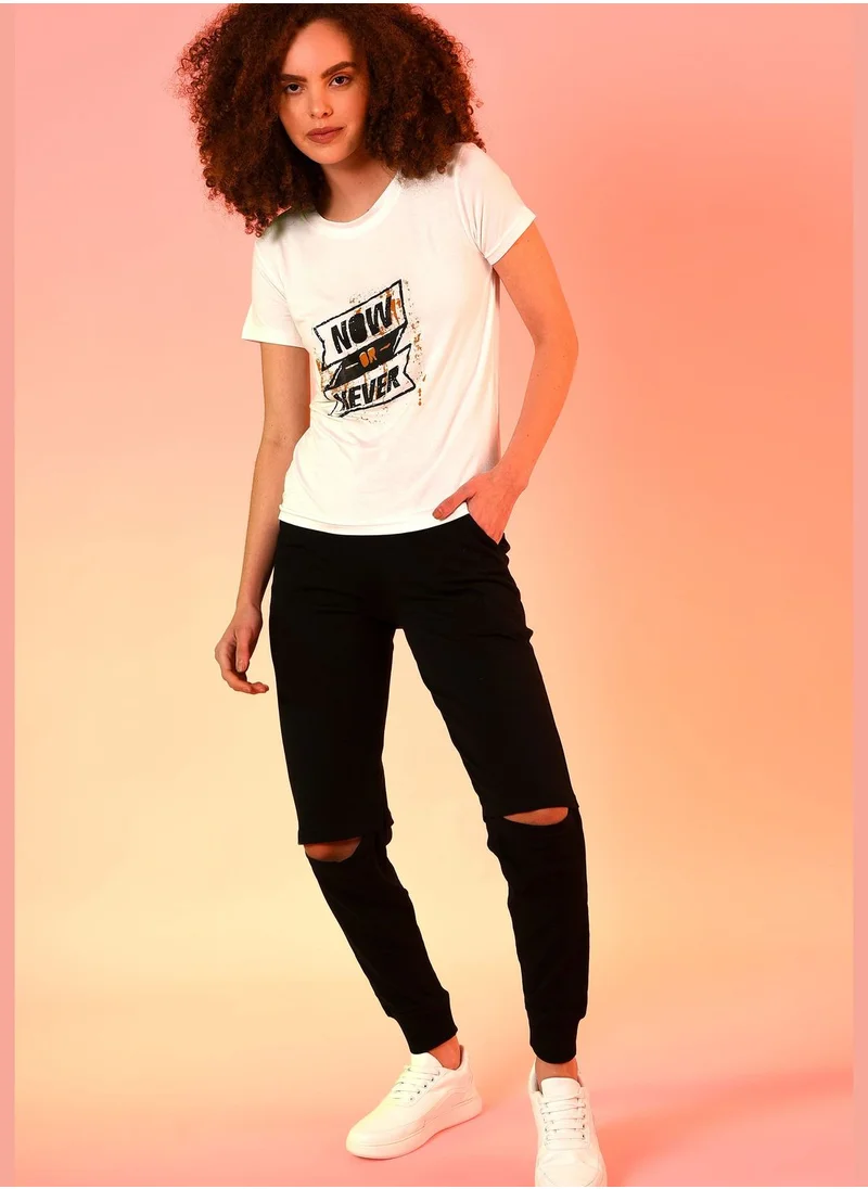 Campus Sutra Elastic Waist Jogging Pant