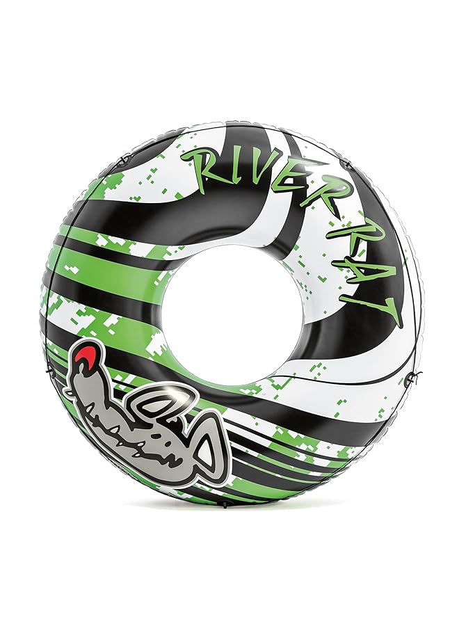 INTEX River Rat Inflatable Swim Tube 48 Inch Diameter Multicolor - Image 1