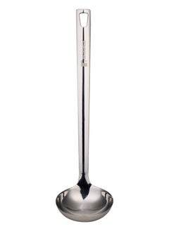 BERGNER SONIDO 18/10 STAINLESS STEEL SOUP LADLE 32.5X8.4 CM, SILVER COLOR, BG38668MM  - Image 1