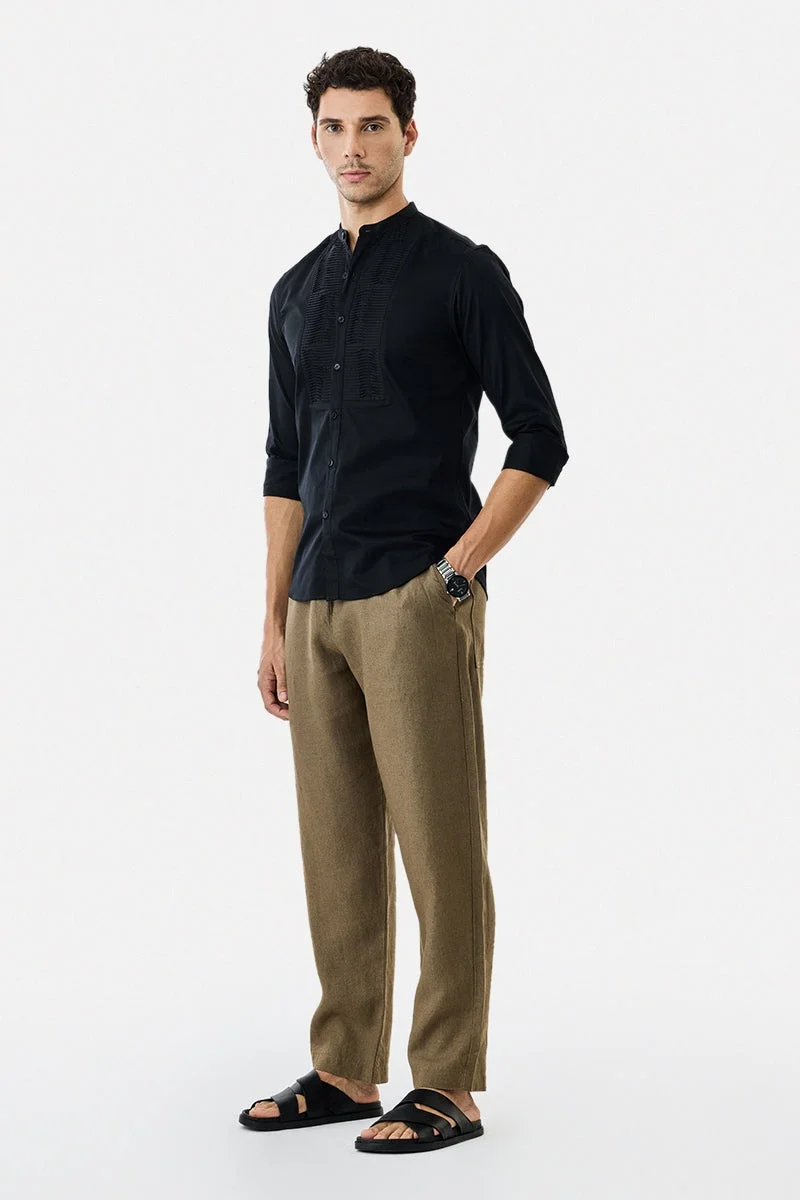 سنيتش قميص بينتيك فاخر باللون المندرين