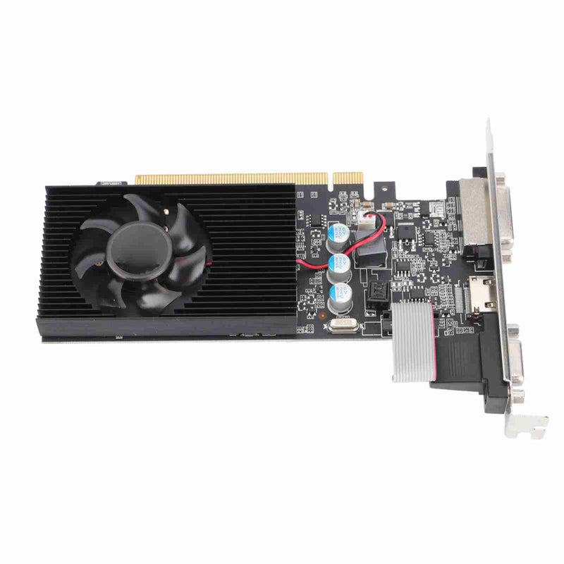 بطاقة رسوميات GT610 ذاكرة 2 جيجا بايت DDR3 بتصميم 64 بت، تردد ذاكرة 810 ميجاهيرتز، تردد نواة 1000 ميجاهيرتز، دقة عرض 2560×1600، بطاقة رسوميات كمبيوتر GT610 2GD3 64 بت - Image 4