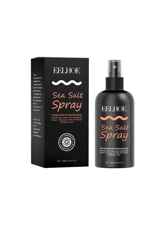 EELHOE Hair Sea Salt Styling Spray Lazy Fresh Fluffy Hair Dried Hair Styling Spray - Image 5