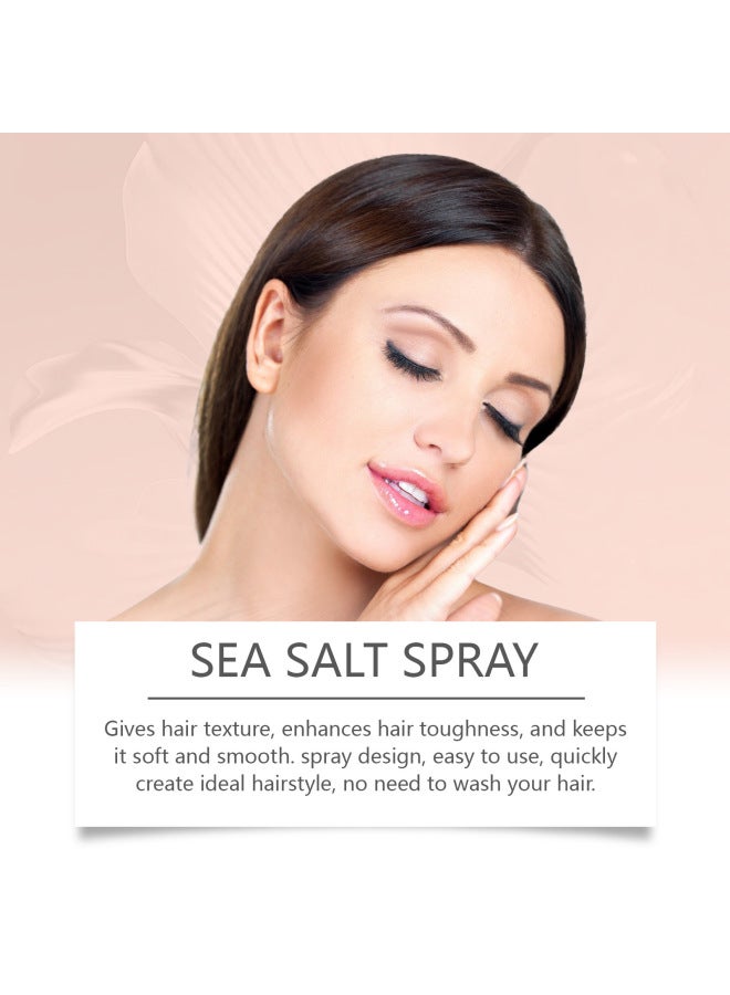 EELHOE Hair Sea Salt Styling Spray Lazy Fresh Fluffy Hair Dried Hair Styling Spray - Image 3