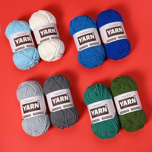 OMoiut 20 Pack 70.5oz/2624yds Bulky Multicolor Yarn Set, Plush Chenille Blanket Yarn for Crocheting, Fluffy Velvet Yarns for Crochet, Fuzzy Baby Yarns for Crocheting Soft, Crochet Amigurumi - Image 5