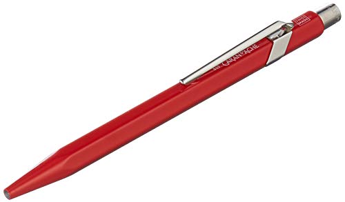 Caran d'Ache Caran Dache 849 Metal Pen Ballpoint Red Red Cartridge 849020 - Image 1
