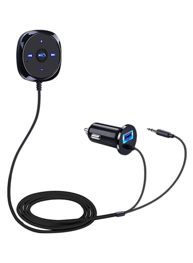 NIBEMINENT Bluetooth Wireless Car Charger With Receiver Kit Black  - Image 1