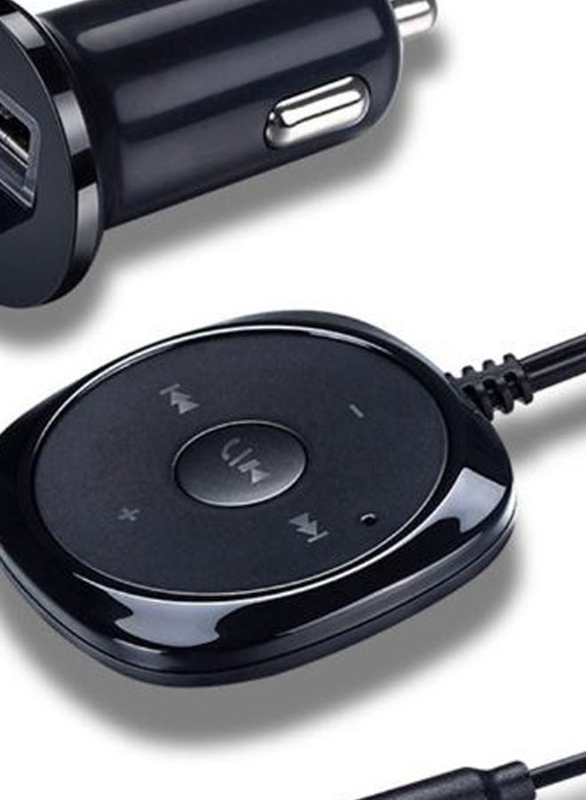 NIBEMINENT Bluetooth Wireless Car Charger With Receiver Kit Black  - Image 2