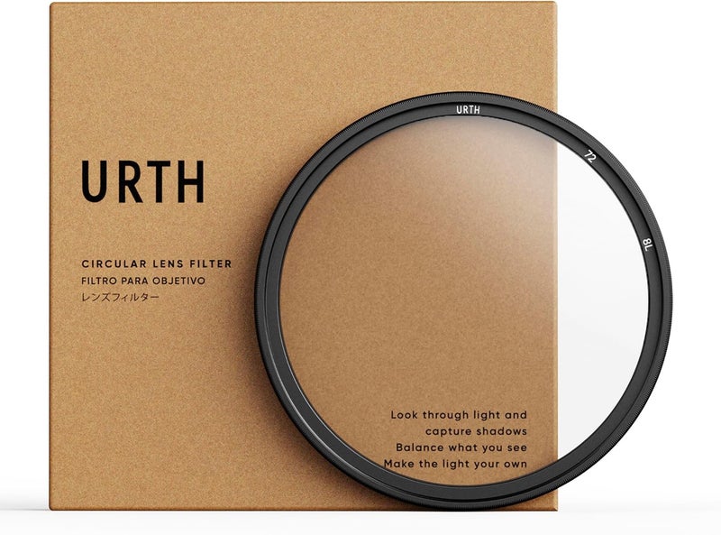 Urth 72mm UV Lens Filter — Ultra-Slim, Multi-Coated UV Camera Lens Protection - Image 1