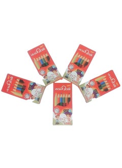 Generic A wooden box of 6 short colors (unique and healthy materials - safe for children) a set of 5 pieces for children 