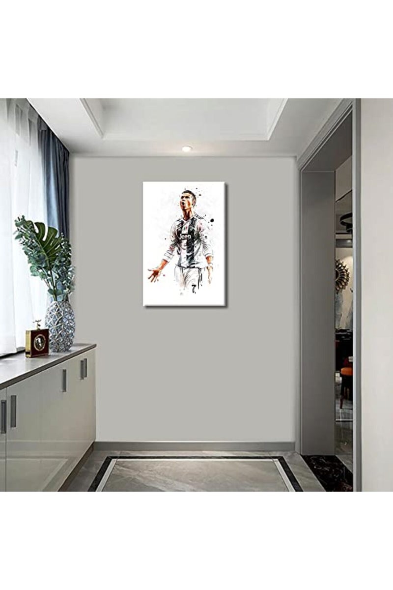 TISHIRON CR7 Canvas Art Poster Wall Decor - Image 4