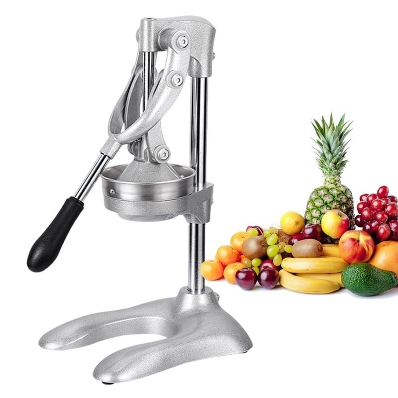 WHIPIN Manual Lemon Citrus Squeezer Commercial Orange Juice Squeezer Stainless Steel Fruit Press Manual Metal Juicer for Countertop Heavy Duty Pomegranate Press  - Image 1